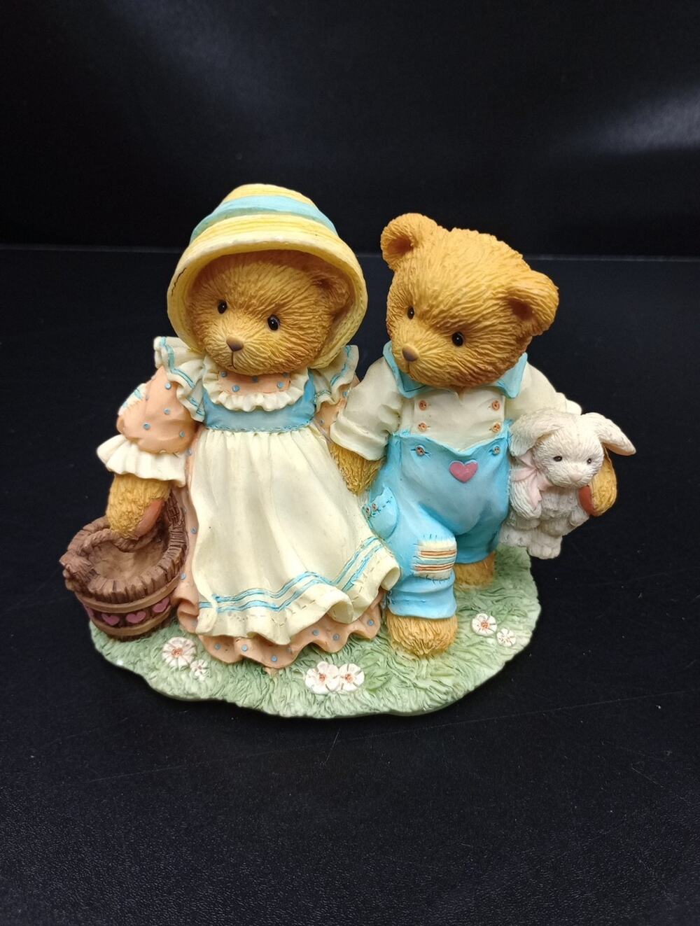Cherished Teddies Jack & Jill Bear Figurine 624772 Priscilla Hillman 1993